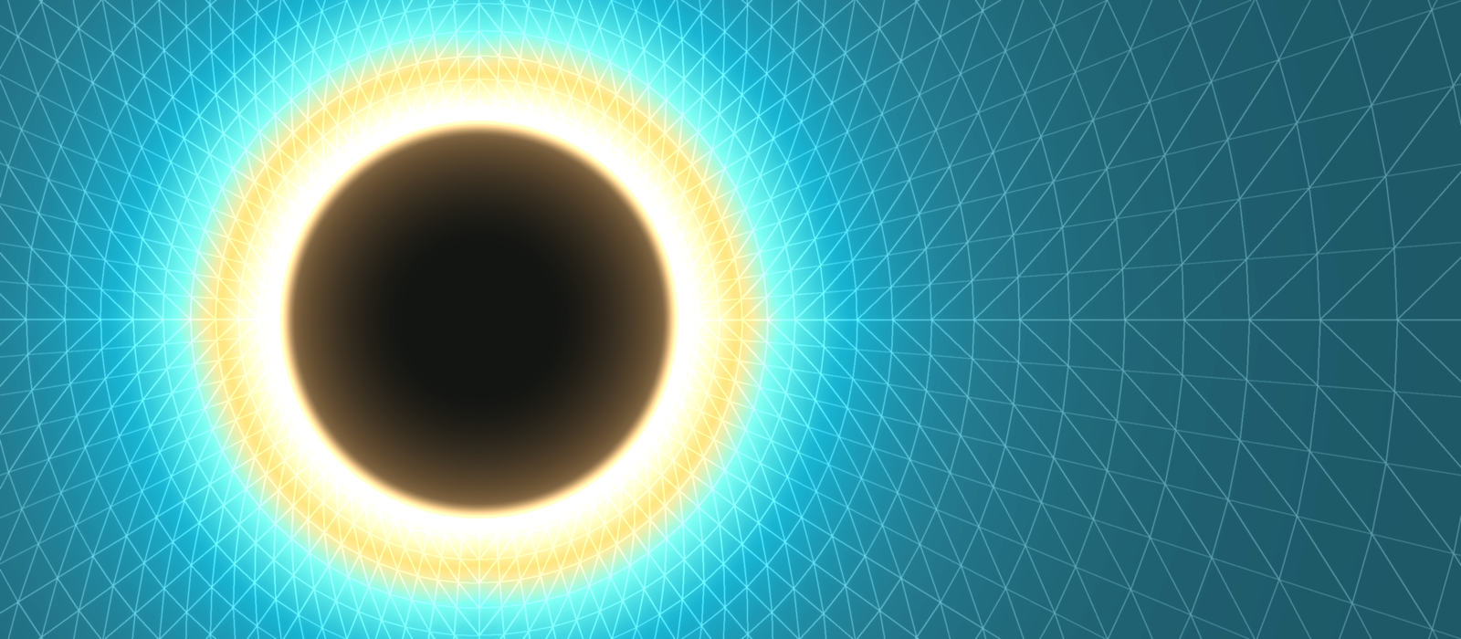 Day-90 temperature field around the heated tunnel; the symmetric quarter model is mirrored for presentation, showing the hot wall ring and conduction halo in the surrounding rock